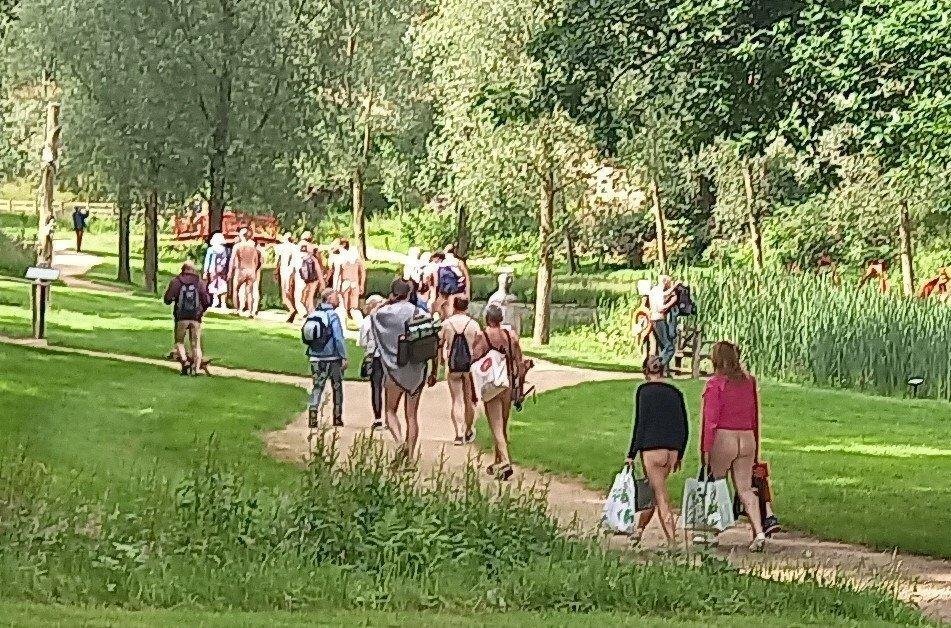 Himalayan Gardens Naked Heart Walk North West British Naturism